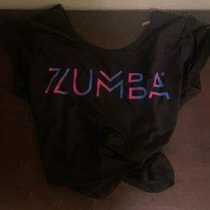 Zumba wrap crop top. Size Large (lovely).